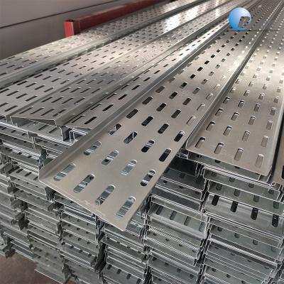 China Steel Aussie Small Holes Slotted No Flange Cable Tray for sale