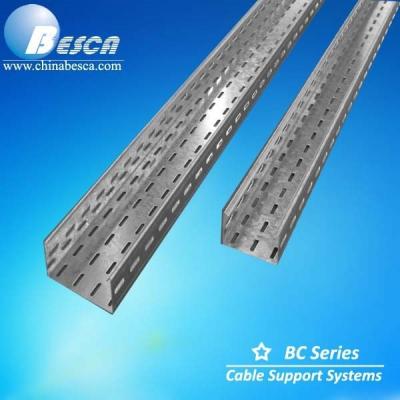 China Steel ASTM A123 NEMA 20C Cable Tray Cable Duct Cable Raceway Rack System Fabrication for sale