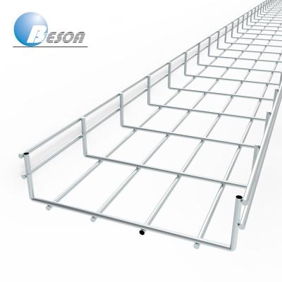 China Indoor Steel Galvanized Steel Using Wire Cablofil Basket Cable Tray for sale