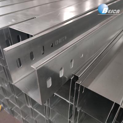 China Galvanized Projects Electrical Cable Rack System Cable Trunking Manufacturer for sale