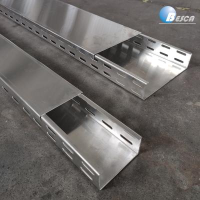 China Stainless Steel Cable Steel Trunking With Cover Factory Direct Sales for sale