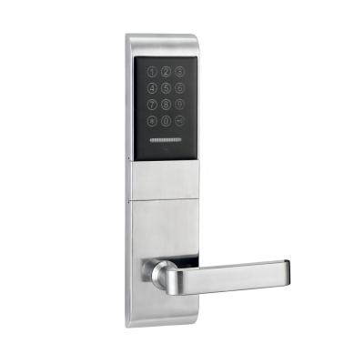 China Entrance Caust China Stainless Steel Free Software RFID Card Door Lock with Electronic Encoder Hotel Lock for sale