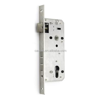 China Ravish Lock Wood Body 45mm 8545mm Mortise Metal Door Counterflow Mortise Lock High Quality Body for sale