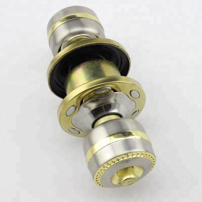 China Entry BK Zinc Cylindrical Knob Locks For Wooden Door for sale