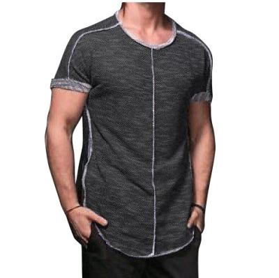 China Latest Design Men's Ok 1pcs T-shirts Gym T-shirt Short Sleeve T-shirt Men Anti-Shrink Clothing Mens for sale