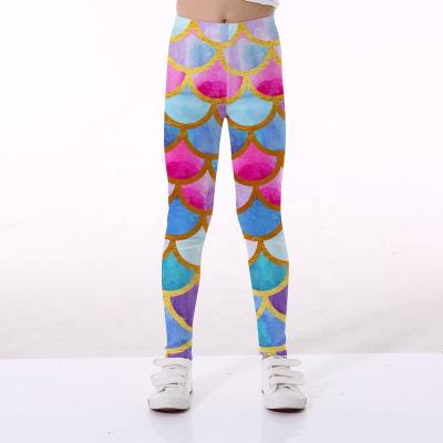 China OEM Breathable Custom Printed Cute Gaiters For Girls Children Fashion Cotton Gaiters Breathable Kids Tight Pants for sale