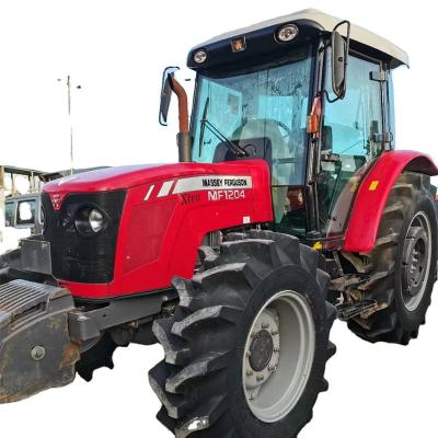 China Agricultural Used Farms Massey Ferguson 100HP 110HP 120HP Farm Equipment Tractor With All Attachments for sale