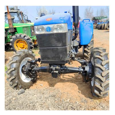 China Used Farms 55hp 4x4 Agricultural Tractor Farm Tractor With Disc Plow Disc Harrow for sale