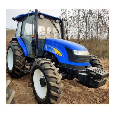 China Holland Farms 80HP 2WD 4WD Used Farm Tractor Small Mini Compact Garden Tractor Wheel Farm Tractor for sale