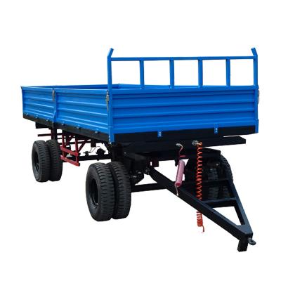 China High Quality Semi Transport Trailer Truck Double Axles With Self Dumping Function And Air Break for sale