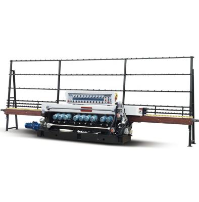 China Hotels hot sale! JGXM361SJ 10 Motor Glass Straight Line Beveling Machine , Grinding Machine Price List for sale