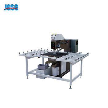 China Excellent quality straight line edging glass bevel hole drilling machine with frequency speed for sale for sale