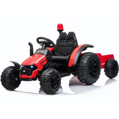 China Cheap Electric Licensed 12V Kids Remote Control Ride On RC Toy Car, Kids Electric Tracotr for sale