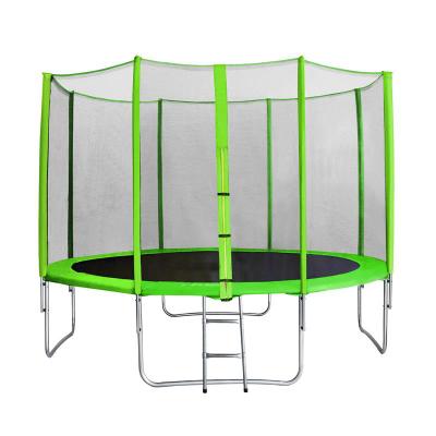 China With Protective Net 12ft Trampoline With Safety Fencing Outdoor Trampoline for sale