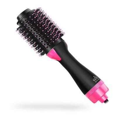 China 2020 Amazon Hotselling Low Price Hair Curler+Hair Straightener+Massage Brush+Styler Quick Dry Hair Straighten And Curly Hair Hot Airbrush for sale