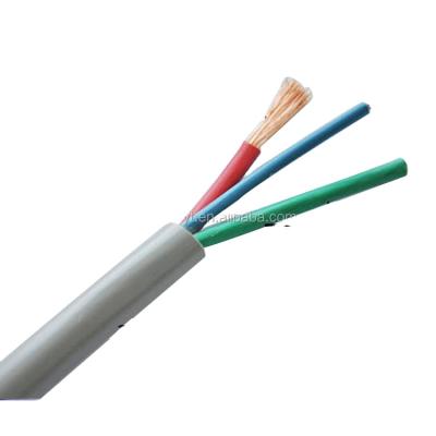 China House Wiring 3 Core 4 Core 1.5mm 2.5mm 4mm 6mm 10mm Pe Insulated PVC Sheathed Electrical Wire for sale