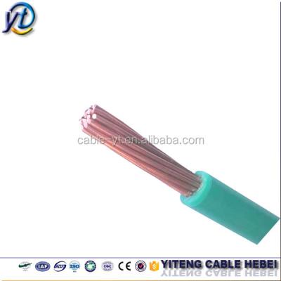 China Aerial BVV / BV / BVR PVC Insulated Electrical Cable Building Wire Price for sale