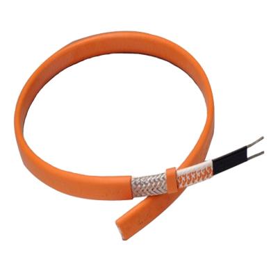 China Pipe Heating 12v Heated Cable Carbon Fiber Floor Self Regulating Heating Cable for sale