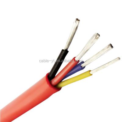 China High Temperature High Temperature Flexible Silicone Rubber Insulation Multicore Power Cable 2C 3C 4C Cable for sale