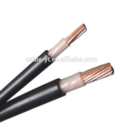 China A.W.G. cable 25mm kynar cable hmwpe cp kynar pvdf cathodic protection 2/0 for sale