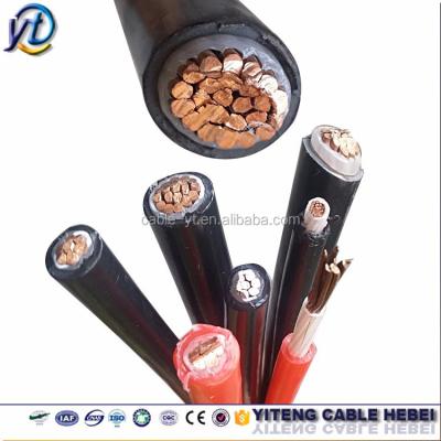 China A.W.G. Industrial Cable 0.6/1kV Cathodic Protection Cable CU PVDF / HMWPE N8 N10 N4 HMWPE Kynar for sale