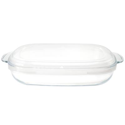 China KGG Mijotex Viable Borosilicate Glass Baking Dish Glass Baking Dish for sale