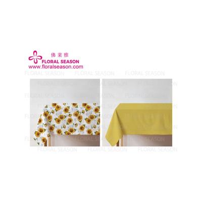 China Simple modern plastic waterproof pvc tablecloth with waterproof dustproof for sale