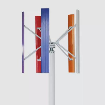 China Vertical Axis Wind Turbine 400W 500W 800W 1000W 2000W 3000W 5000W High Efficiency Wind generator, marine, office, house, etc TK-5kw for sale