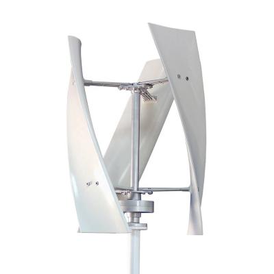 China Nylon Fiber Rated wind 600w small vertical axis wind turbine VAWT generator for sale