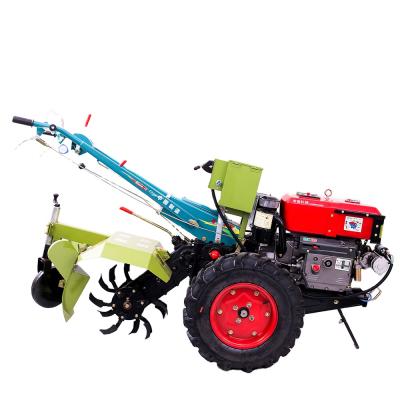 China 2019 Walking Farmland Potato Planter Wheat Seeder Machine 7.5hp Harvest Bundles Tractor for sale