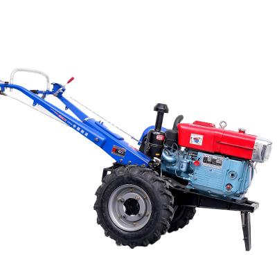 China Hotels 2 Wheel Farm Tractor Agricultural Machinery 15hp Hand Tractor Walking Tractor for sale