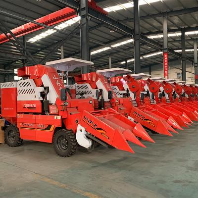 China Durable Single Row Corn Harvester Powered Mini Corn Harvester 25hp for sale