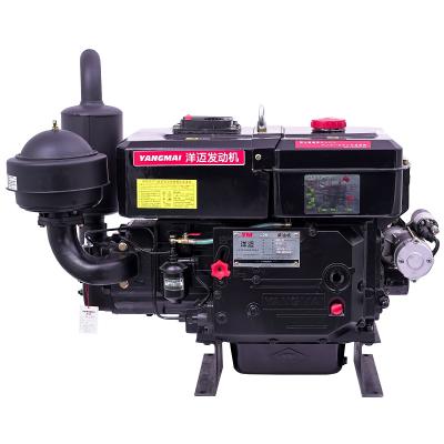 China YM 28 HP Diesel Engine Water Cooled Cylinder Construction Machinery Marine Single Power Device for sale