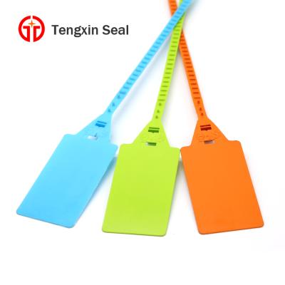 China TX-PS215 Postal service plastic seal clip 28cm with plastic seal strong pull security measures for plastic seals atmosphere for sale