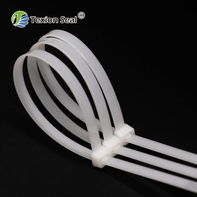 China 66 TXCT 001 Nylon Barcode UV Protected Nylon Cable Tie Lower Price Cable Ties for sale