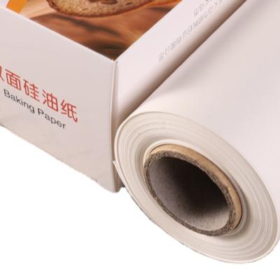 China Food Packaging Factory Supply 50m Disposable Double-sided Baking Oven Baking Pan Food Grade Oil-absorbing Paper Non-stick Baking Paper for sale