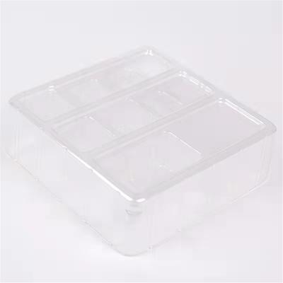 China Wholesale Recyclable China Customized Transparent Serving Storage Gift Jewelry Tray Good Quality for sale