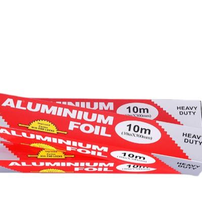 China Disposable Aluminum Foil Roll 30cm*10m BBQ Food Wrapping Household FOOD GRADE Aluminum Foil Barbecue Foil Food Foil Baking Tools Disposable for sale