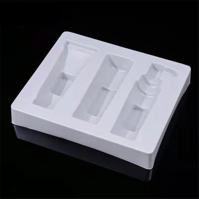 China Popular Selling Disposable PET Plastic Blister Box And Tray Holder Tools For Cosmetics Packaging for sale