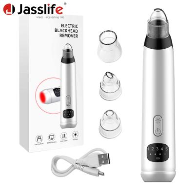 China Acne Treatment Nose Blackhead Vacuum Machine Vacuum Machine Puntos Puntos Puntos Extractor Electric Black Head Negros Negros for sale