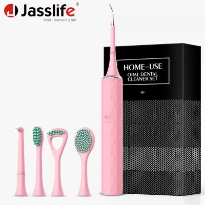 China 2021 New Electric Toothbrush Foldable Ultrasonic Calculation Scaler Remover Tools Teeth Cleaner For Home for sale