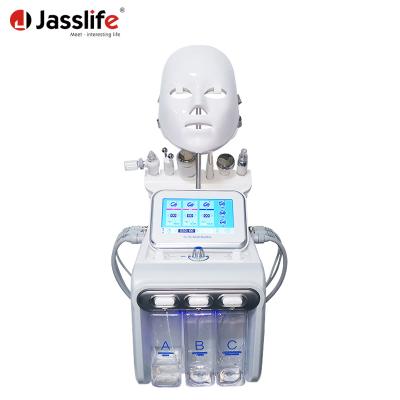 China Multifunctional Jasslife RF Exfoliators 7 in 1 Small Skin Beauty Hydrodermabrasion Microdermabrasion Facial Hydra Bubble Machine for sale