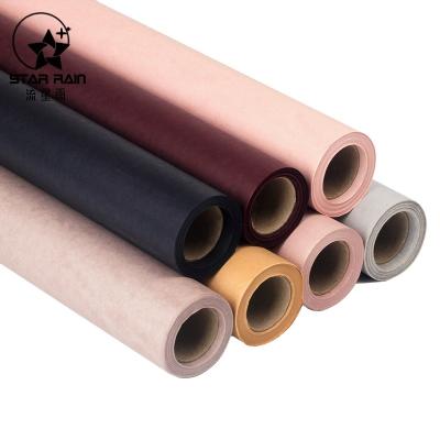 China 60CM*15Y Two Tone Waterproof Kraft Paper Gift Wrapping Paper Roll lxy2018417001 for sale