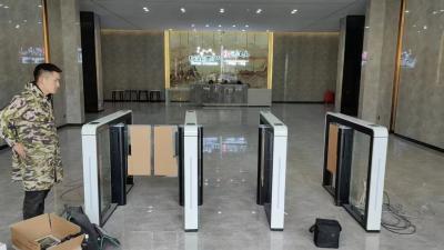 China High Security Automatic Pedestrian Turnstile Gate For Office School for sale