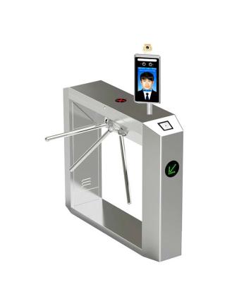 China Facial Recognition SUS304  RFID Biometric Tripod Turnstile for sale