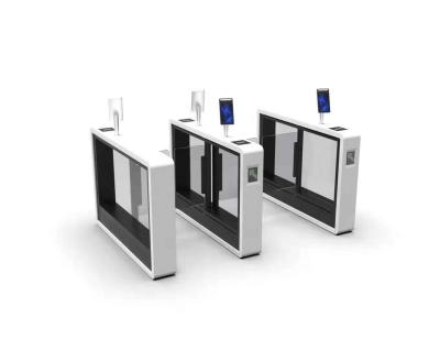 China Waist High 24V SUS304 Facial Recognition Turnstile for sale