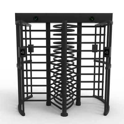 China Carbon Steel 1200mm 24VDC Full Height Turnstiles for sale