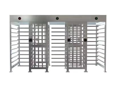 China Anti Intrusion Three Lane 30 Watt Full Height Turnstiles for sale