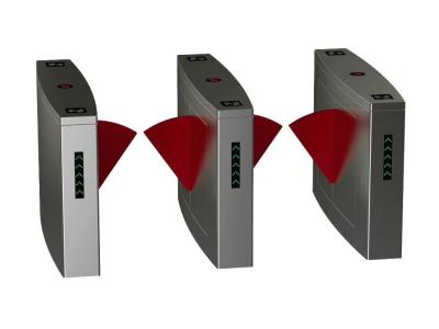 China Brushless Motor SS304 Waist Height Turnstiles for sale