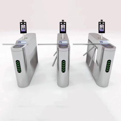 China GB304 Stainless Steel 550mm Facial Recognition Turnstile for sale